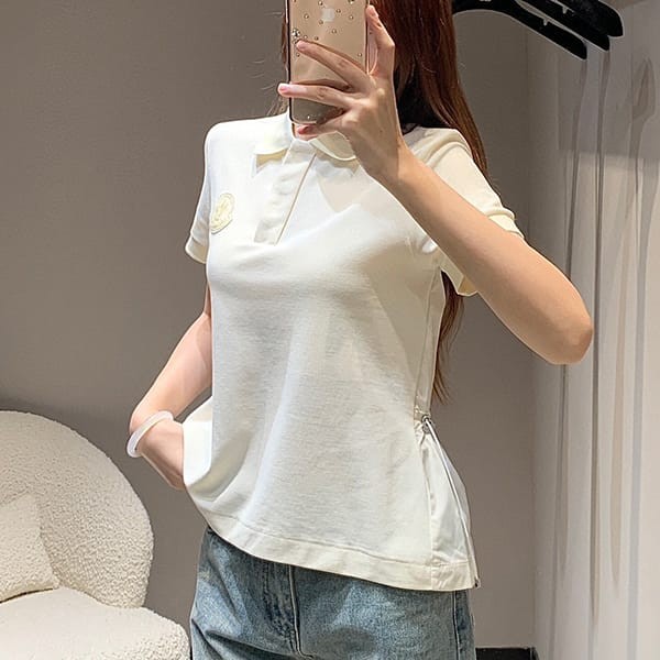 ブティック♪モンクレール ロゴ ポロシャツ コットン 半袖 n級品 mot25069